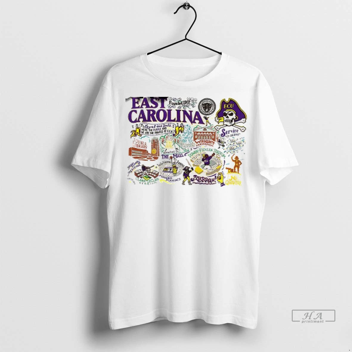 Official East Carolina University Founded 1907 Tshirts Sweater