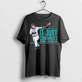 Official Edgar Martinez It Just Continues The Double Seattle Mariners Tshirts Sweater