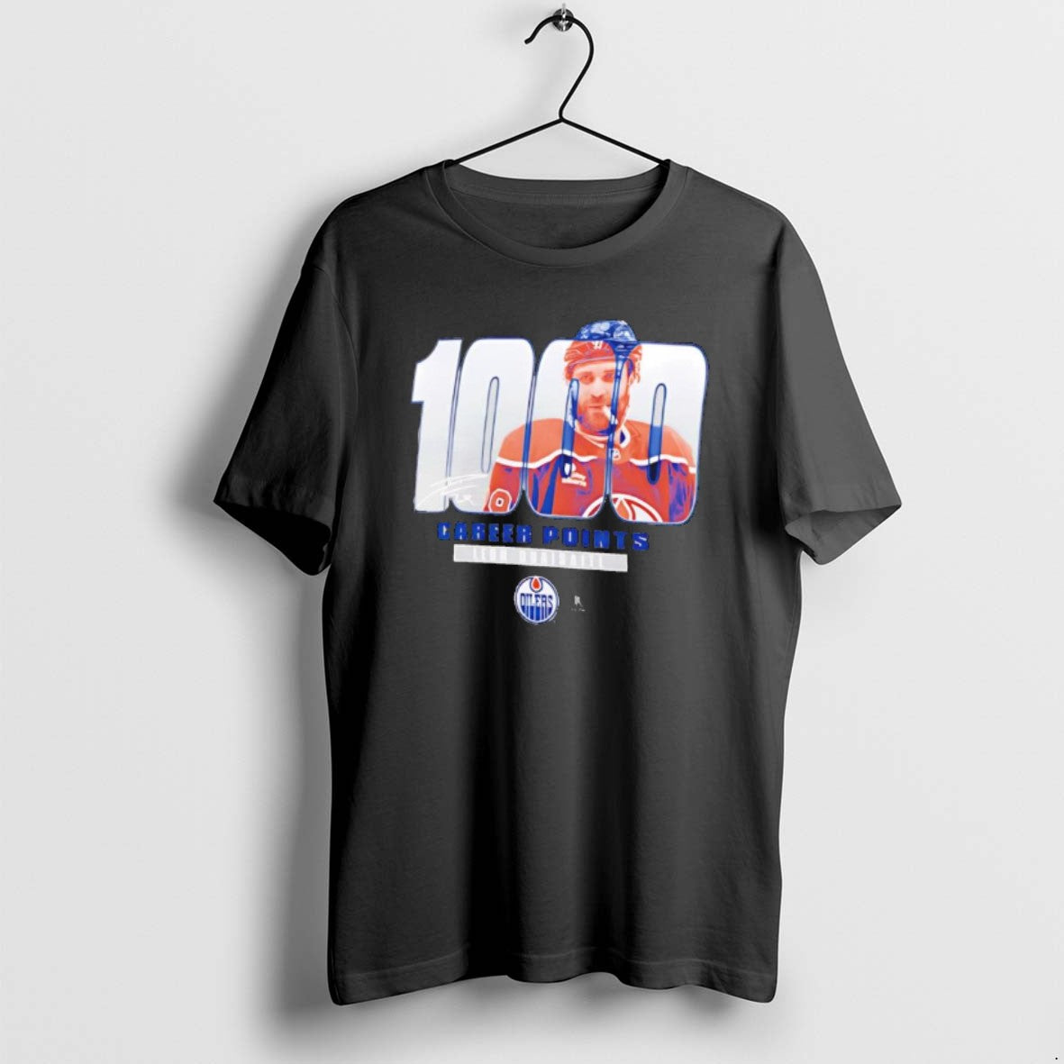 Official Edmonton Oilers Leon Draisaitl 1000 Career Points Legacy Signature