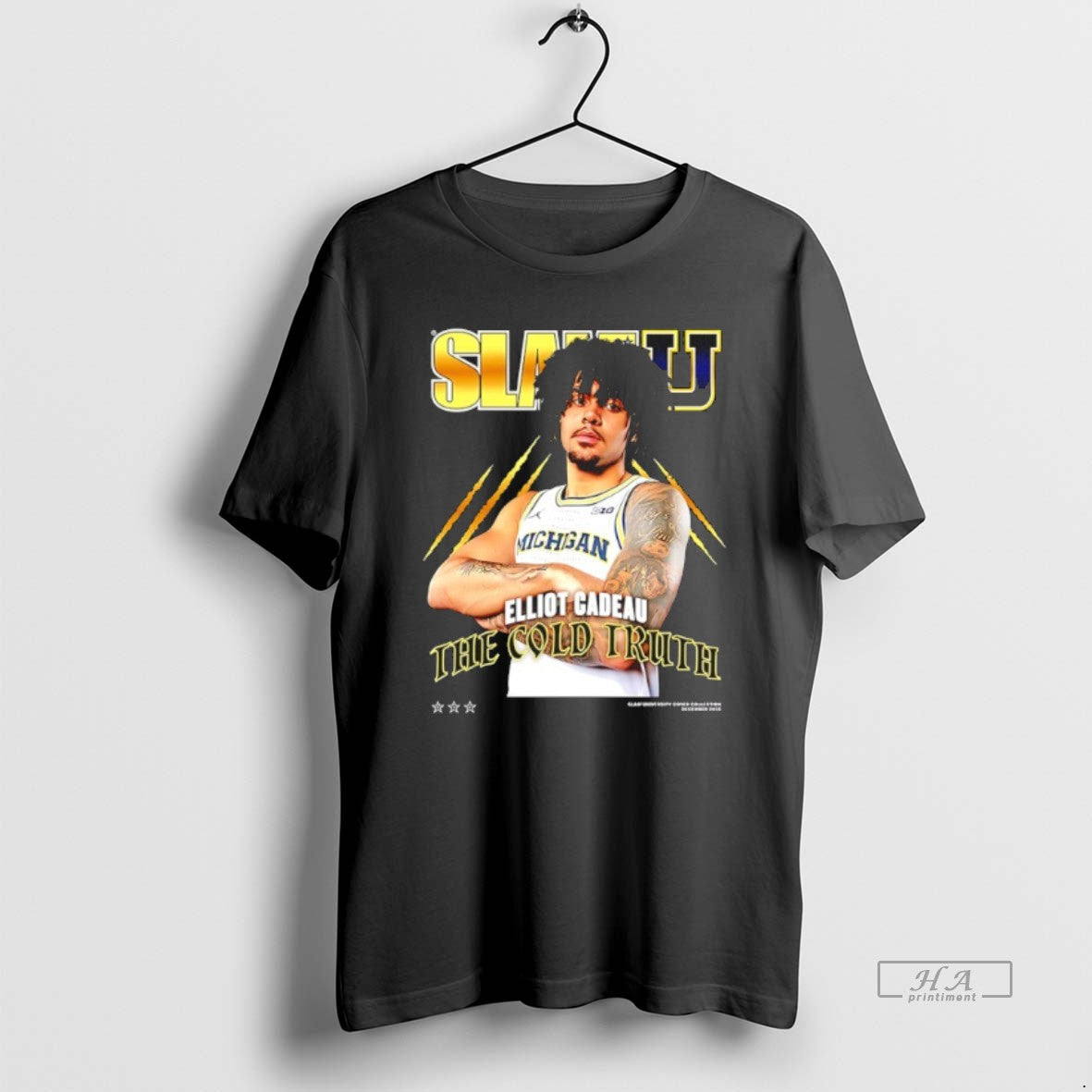 Official Elliot Cadeau The Cold Truth Michigan Wolverines Slamu
