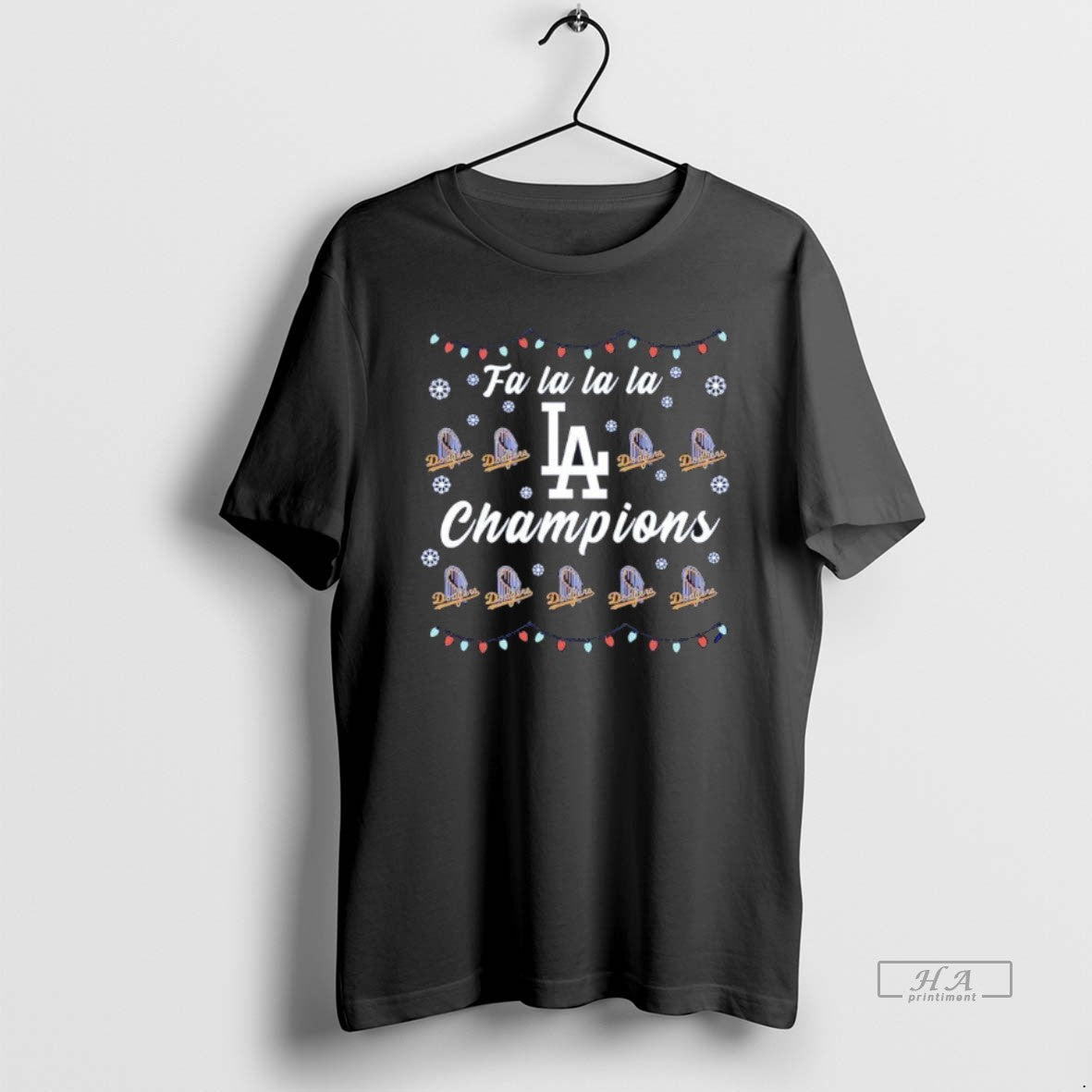 Official Fa La La La Los Angeles Dodgers 2025 World Series Champions Christmas