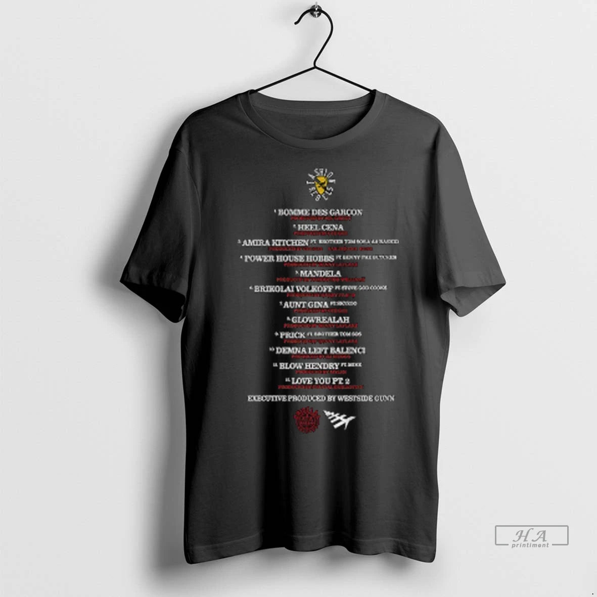Official Fashion Rebels Westside Gunn Bomme Des Garcon Heel Cena Amira Kitchen Tshirts Sweater