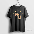 Official Five Stars Fsu Soccer Stylish Black