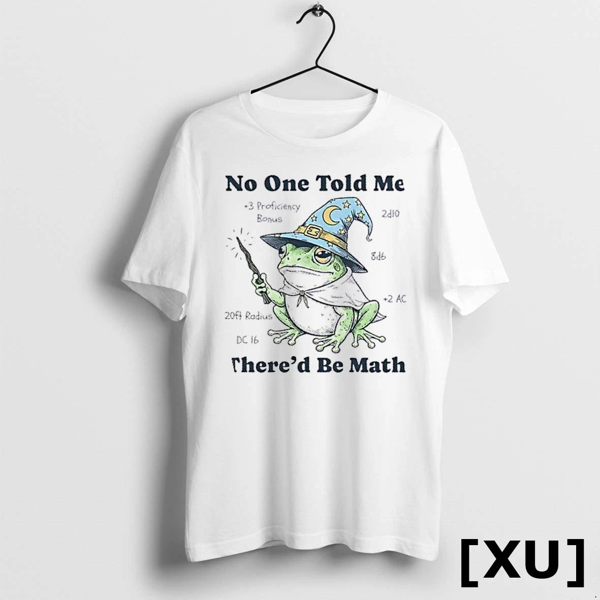 Official Frog Wizard No One Told Me Thered Be Math Tshirts Sweater