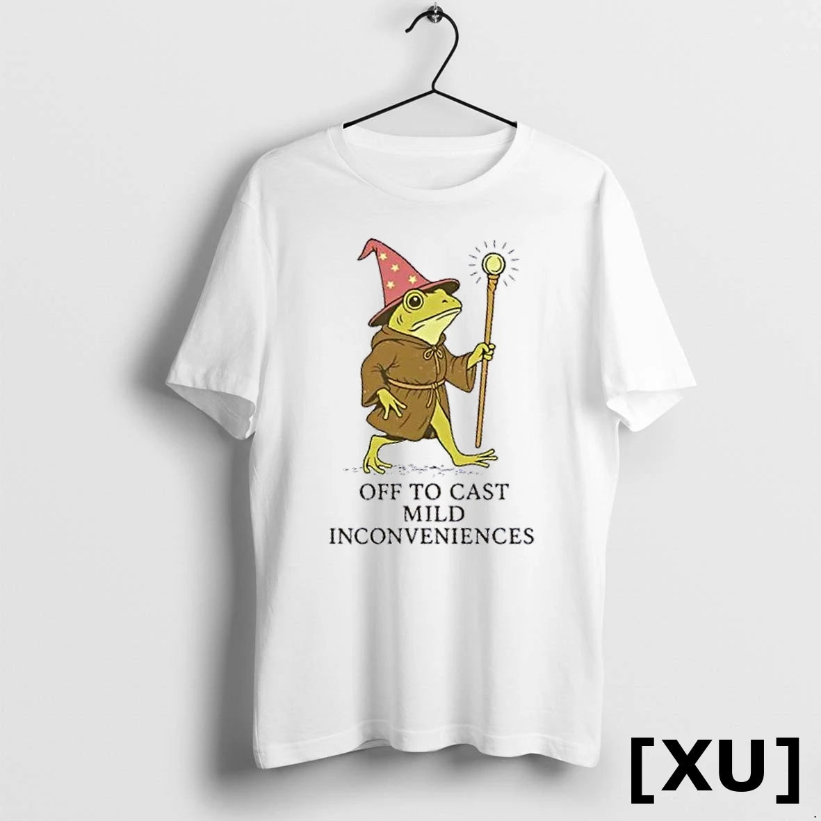 Official Frog Wizard Off To Cast Mild Inconveniences Tshirts Sweater
