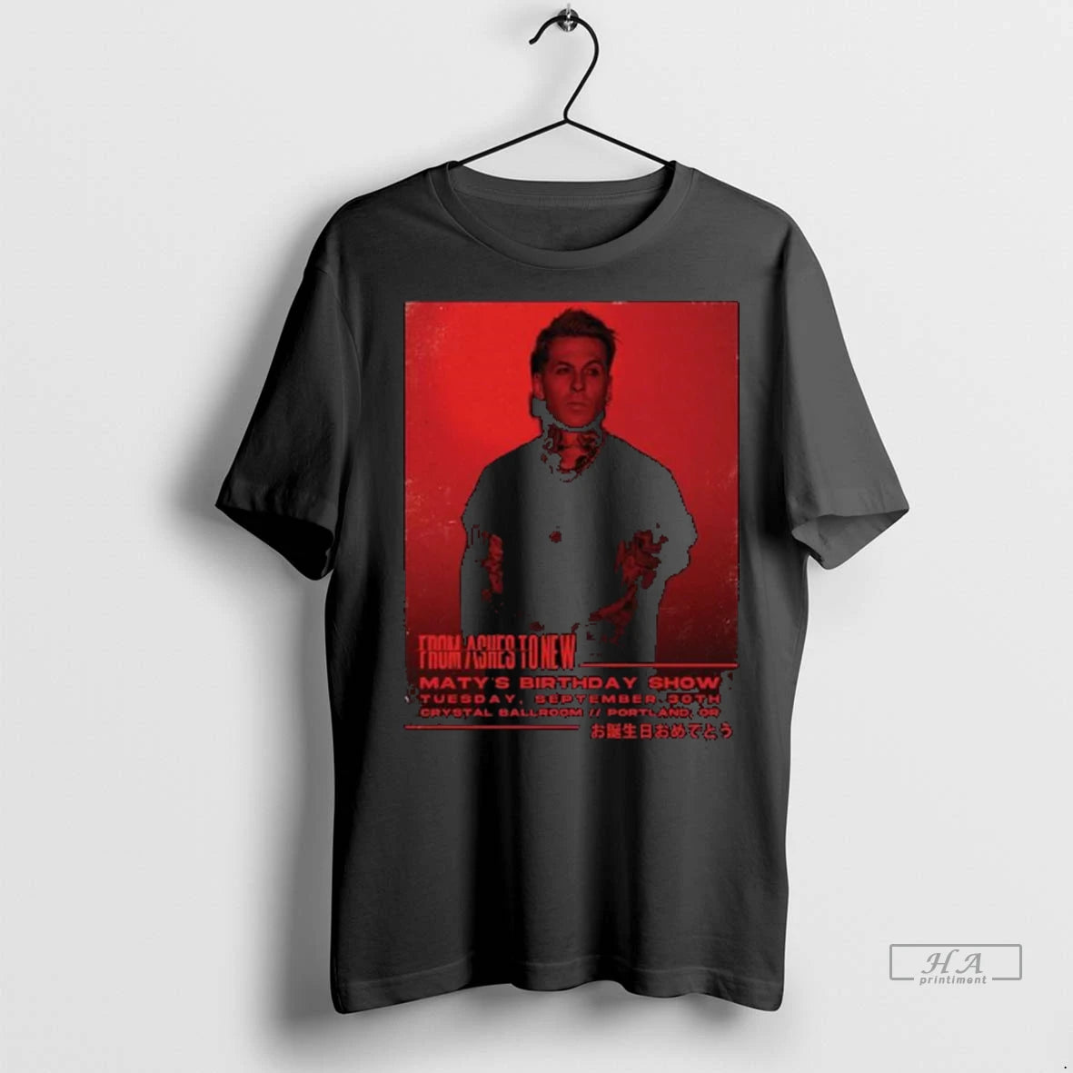 Official From Ashes To New Portland Or Event September 30 2025 Long Sleve Tshirts Sweater