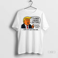 Official Funny Donald Trump Cartoon Tylenol Causes Autism Some Guy With Bad Hair Tshirts Sweater