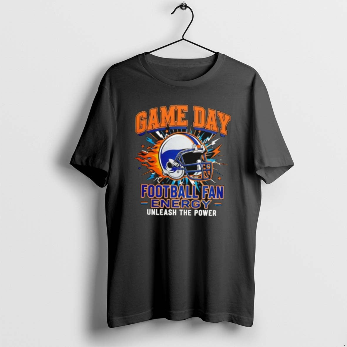 Official Game Day Football Fan Energy Bold Sports Graphic