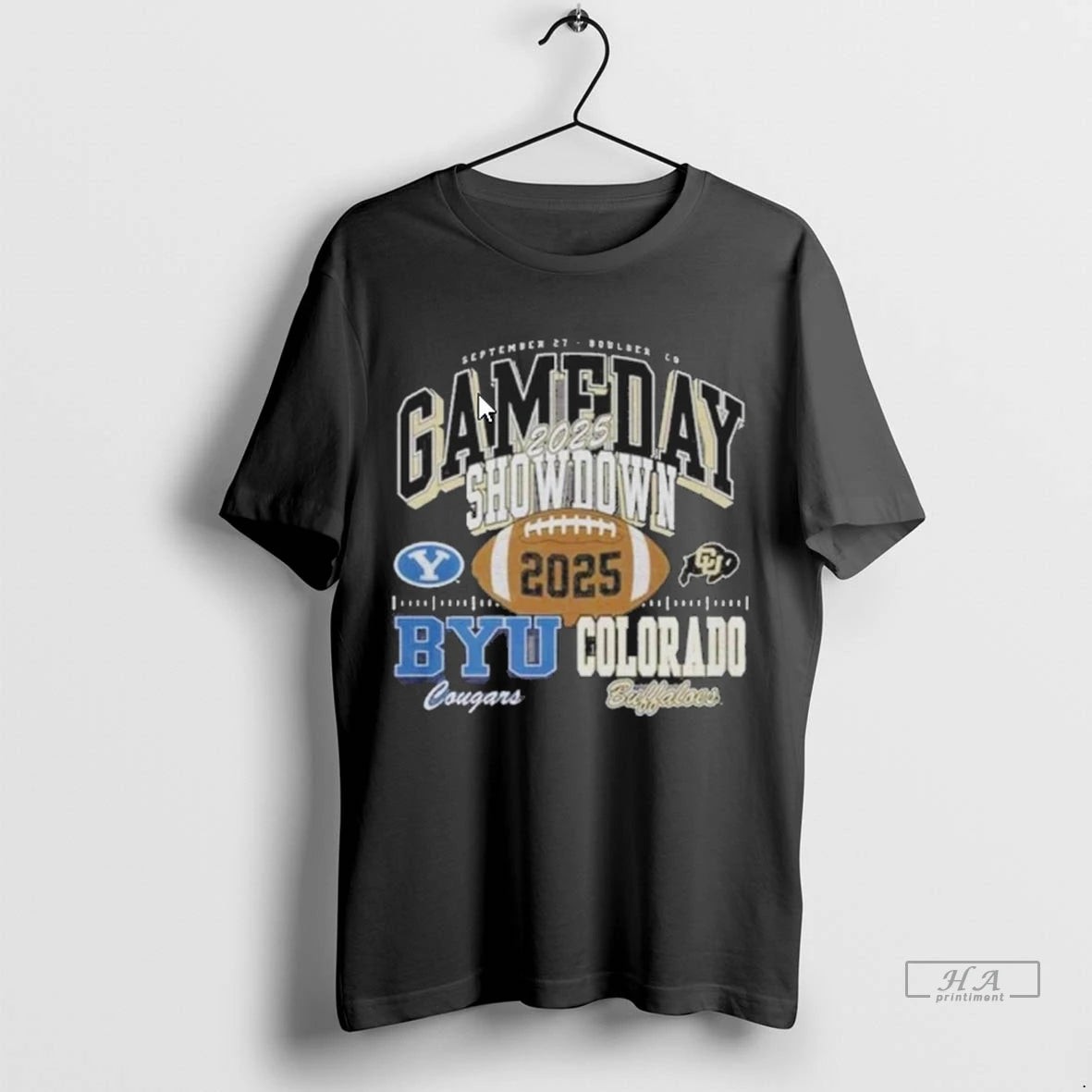 Official Gameday Showdown 2025 Colorado Vs Byu Matchup Tshirts Sweater
