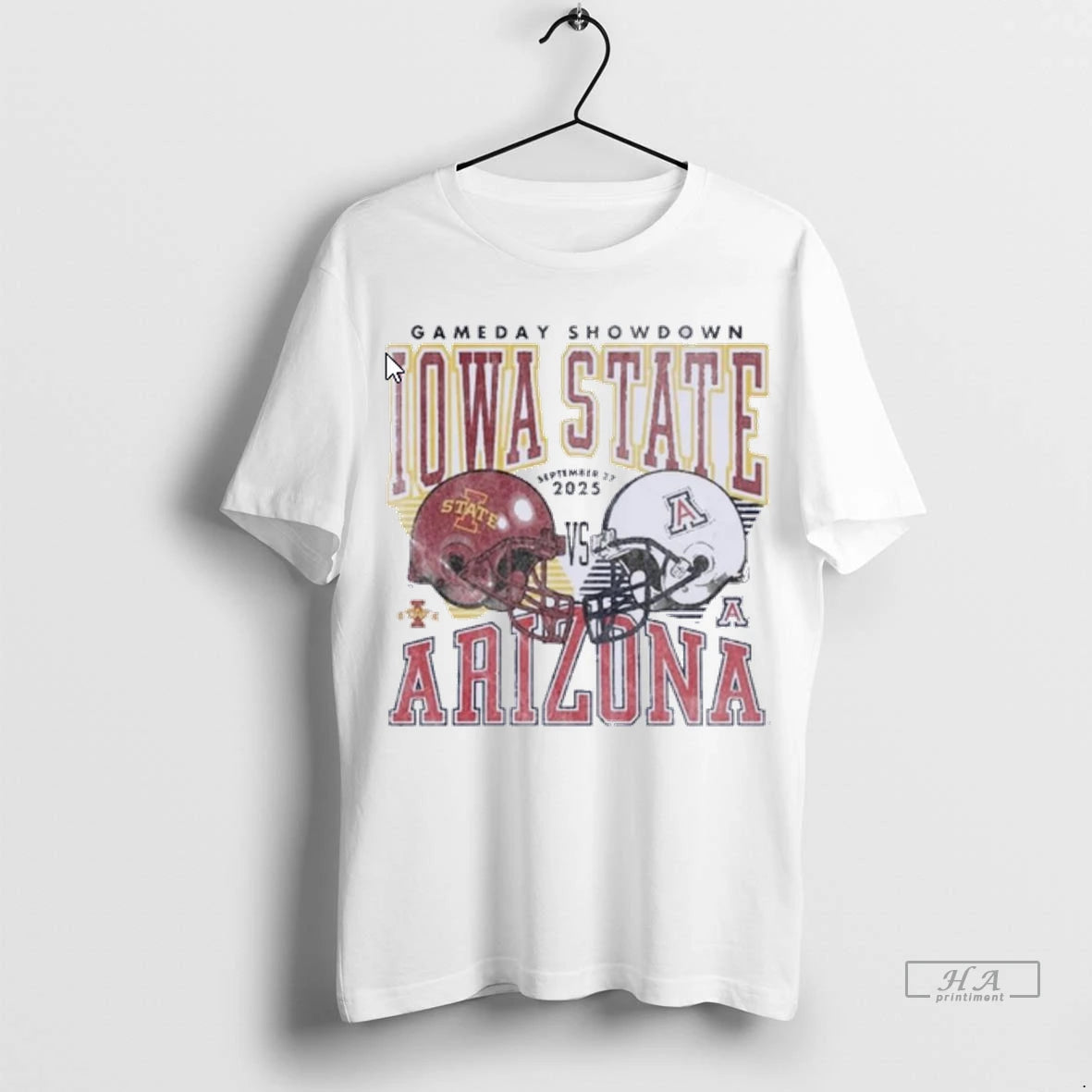 Official Gameday Showdown 2025 Iowa State Vs Arizona Matchup Tshirts Sweater