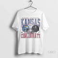Official Gameday Showdown 2025 Kansas Vs Cincinnati Matchup Tshirts Sweater