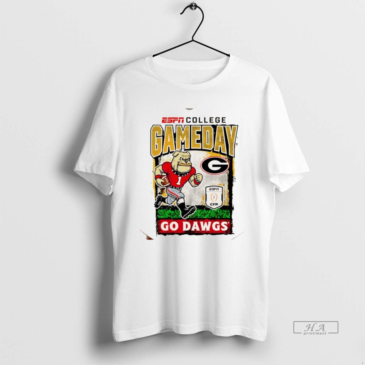 Official Geogria Bulldogs 2025 26 College Football Playoff Gameday Go Dawgs Mascot Christmas