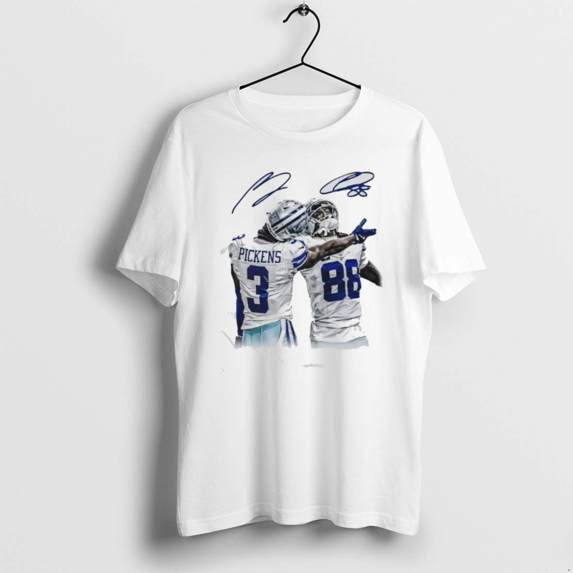 Official George Pickens X Ceedee Lamb Dallas Cowboys Signatures