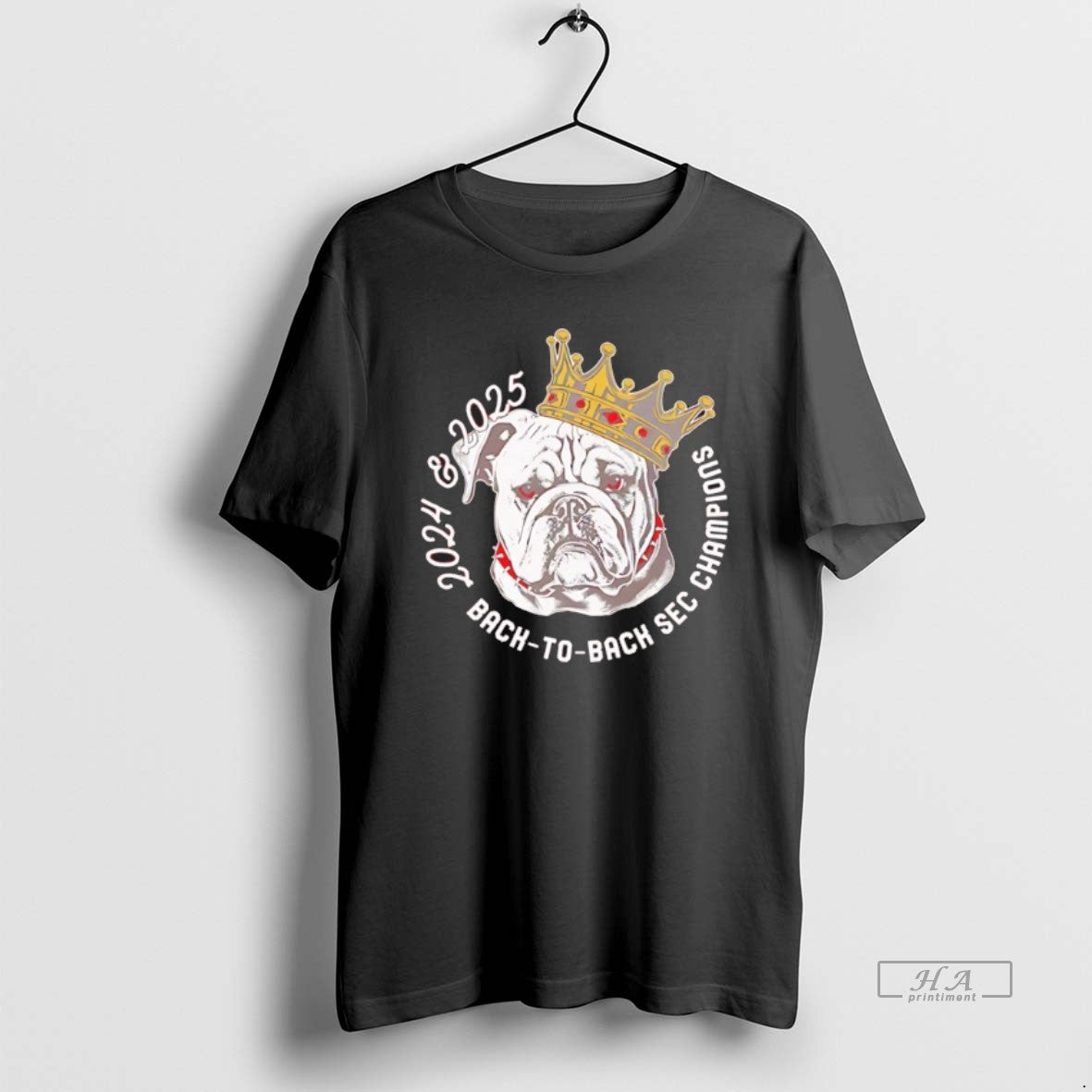 Official Georgia Bulldogs 2024 2025 Back To Back Sec Champions King