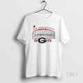 Official Georgia Bulldogs 2025 Sec Football Champions Endzone Speed
