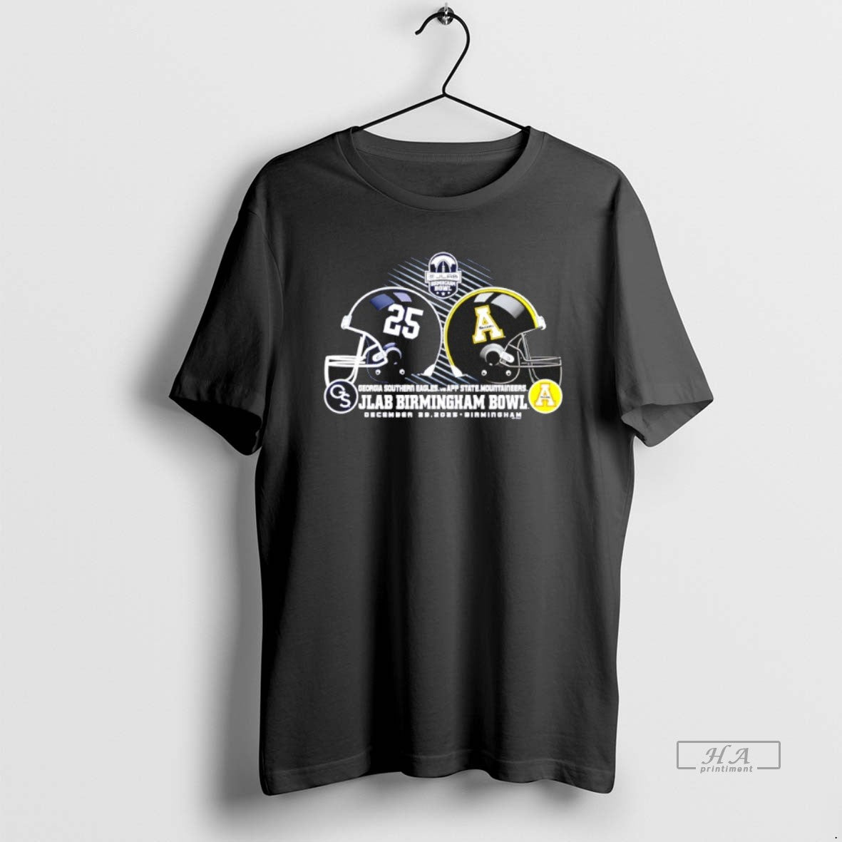 Official Georgia Southern Vs Appalachian State 2025 Birmingham Bowl