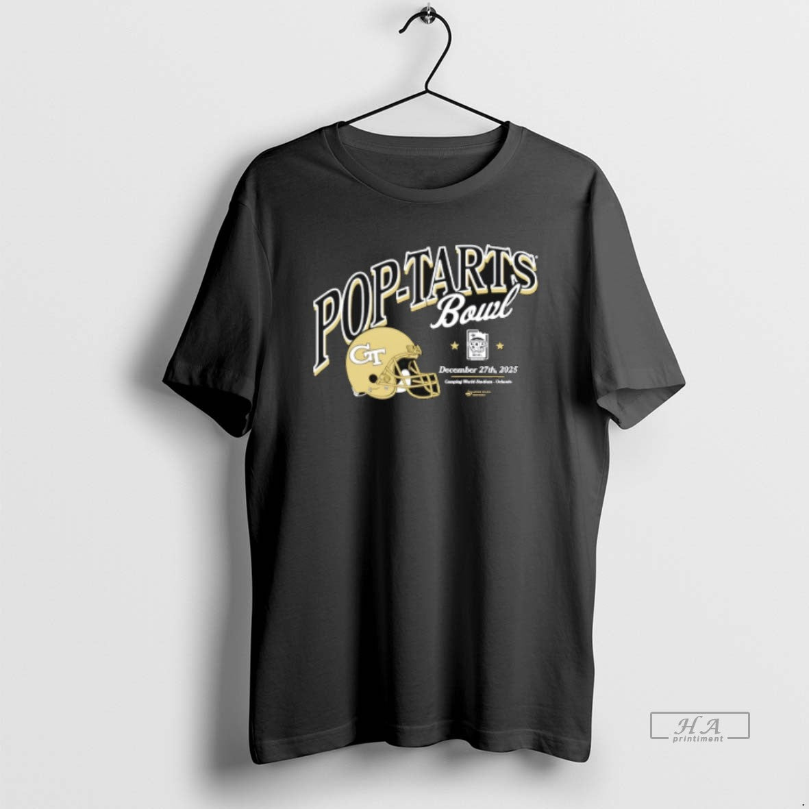 Official Georgia Tech Yellow Jackets 2025 Pop Tarts Bowl Helmet
