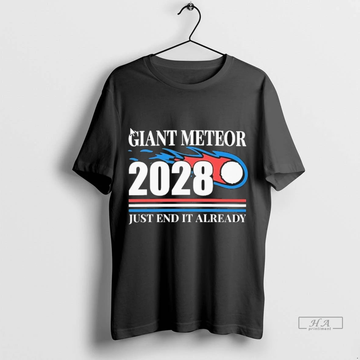 Official Giant Meteor 2028 Just End It Already Tshirts Sweater