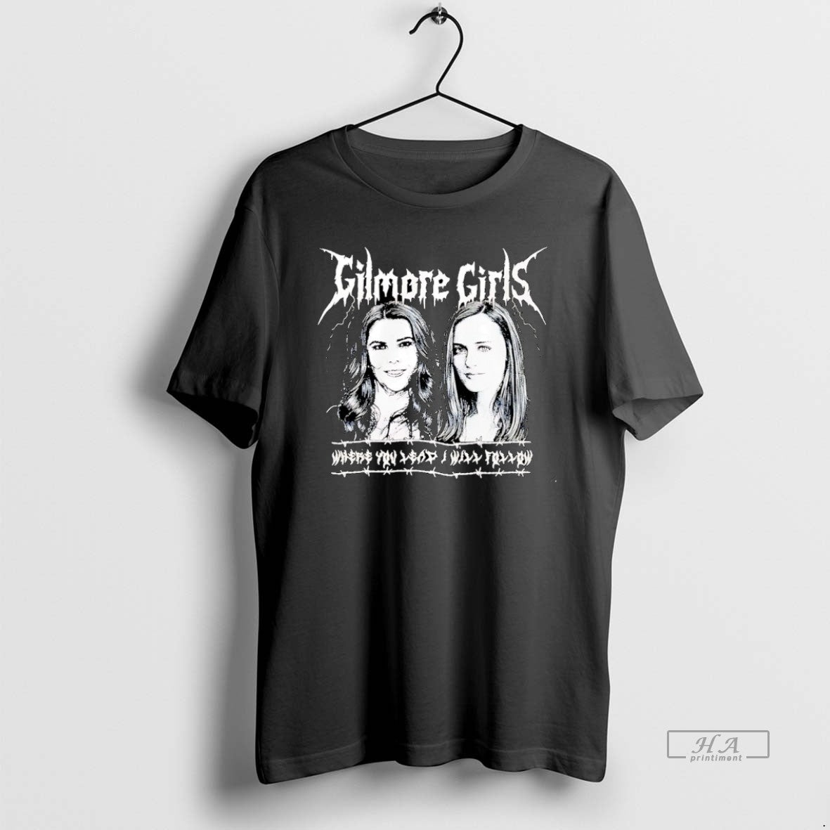 Official Gilmore Girls Metal Where You Lead I Will Follow Christmas