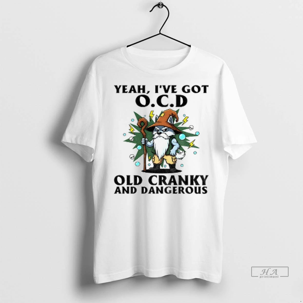 Official Gnome Yeah Ive Got O C D Old Cranky And Dangerous Tshirts Sweater