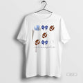 Official Go Indianapolis Football Helmet Bow 1 Fan Graphic Team Spirit