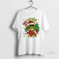 Official Grinch Santa Hat Six Seven Bruh Merry Christmas