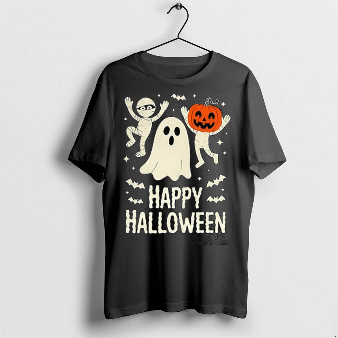 Official Halloween Ghost Mummy Pumpkin Dance 2025 Tshirts Sweater