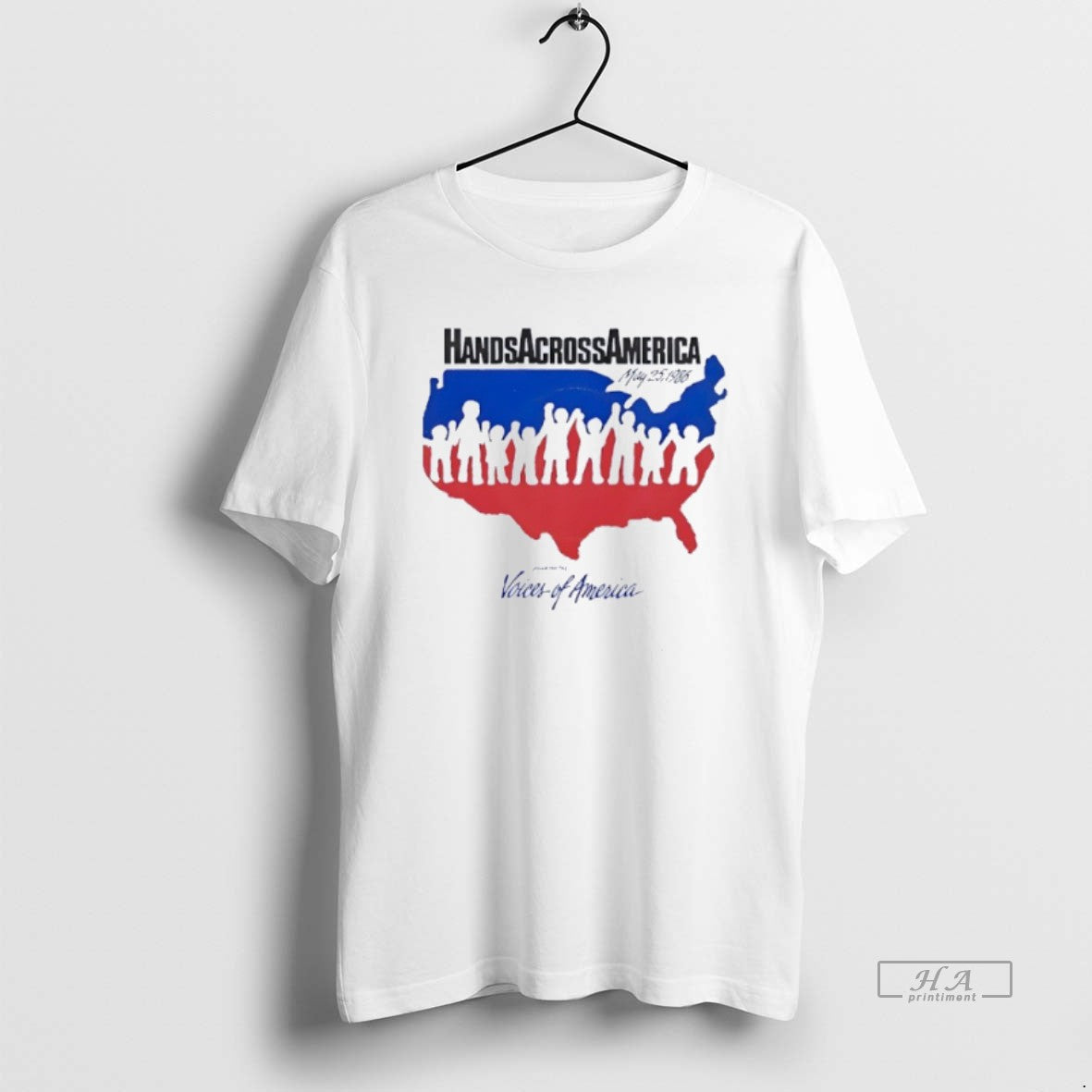 Official Hands Across America May 25 1986 Voices Of America