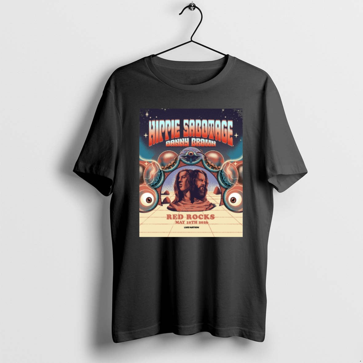 Official Hippie Sabotage Red Rocks Amphitheatre 2026 In Morrison Colorado On May 10