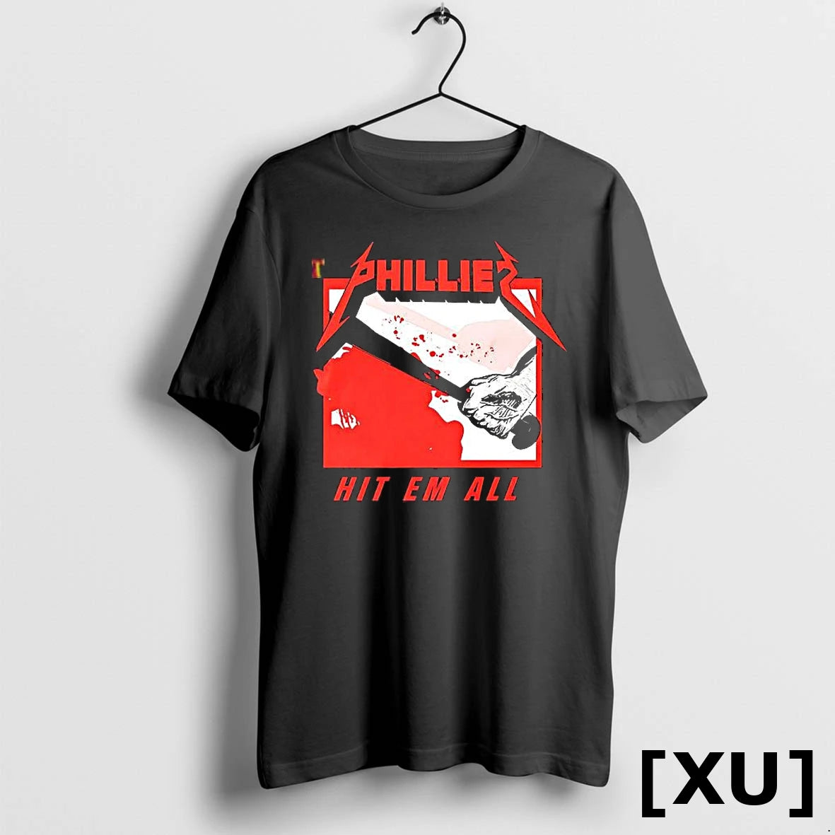 Official Hit Em All Phillies Playoff Tshirts Sweater