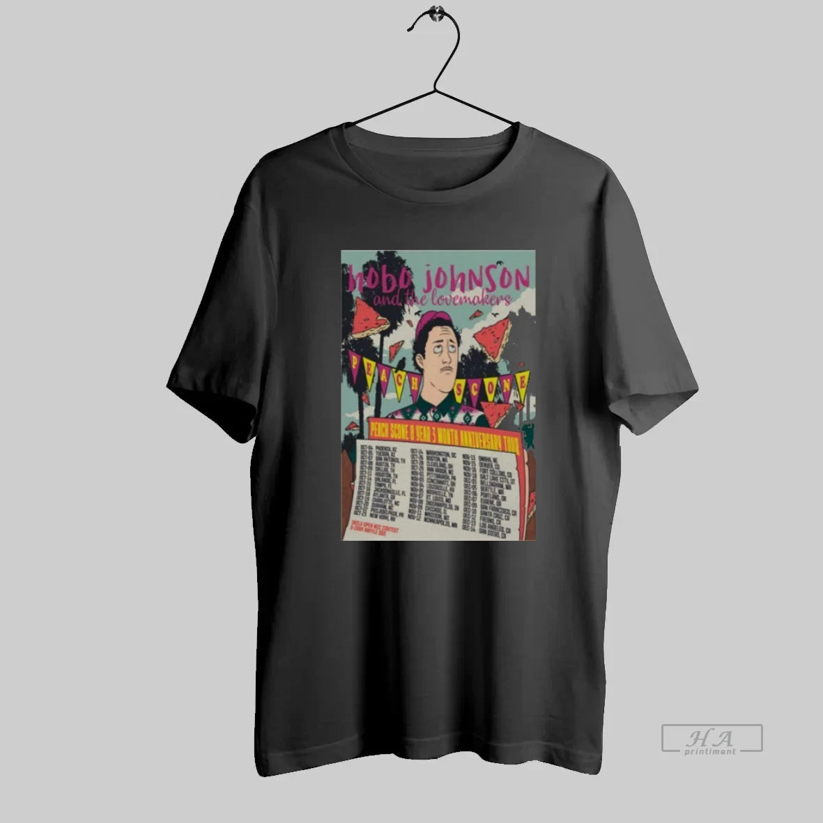 Official Hobo Johnson And The Lovemakers Peach Scone 8 Year 3 Month Anniversary Tour 25