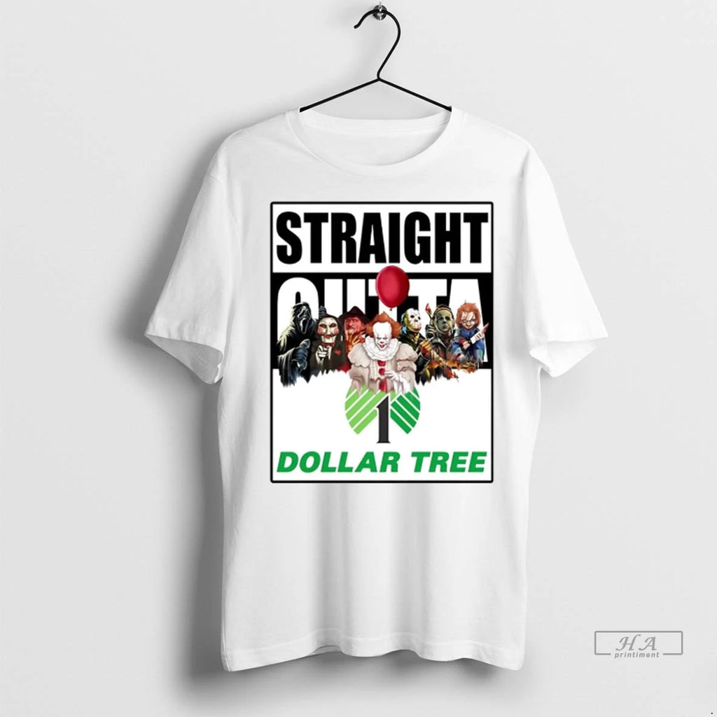 Official Horror Halloween Straight Outta Dollar Tree Tshirts Sweater