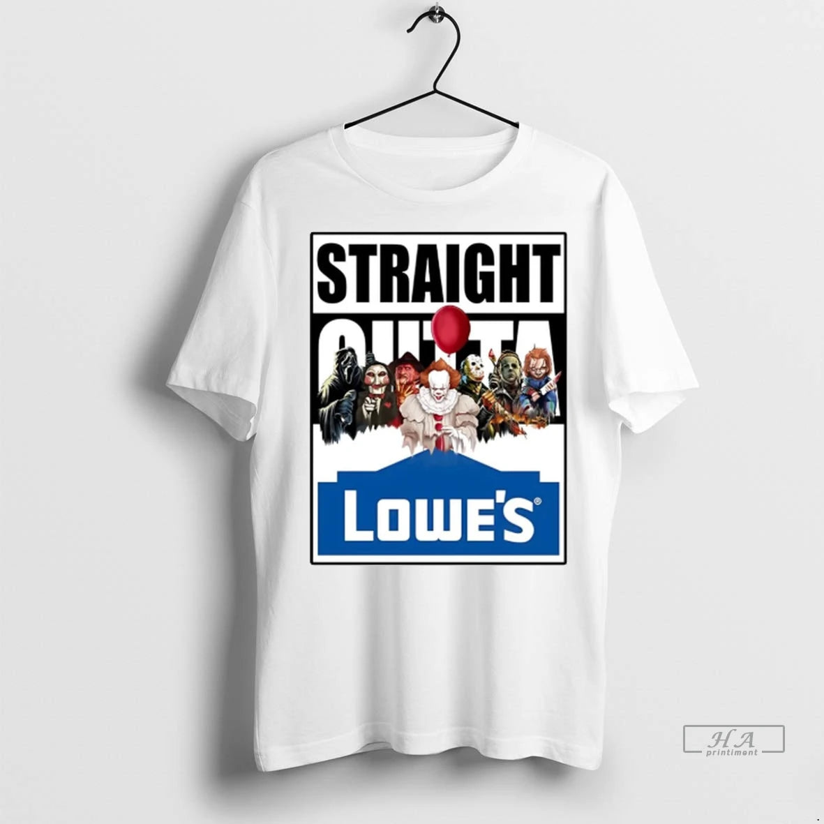 Official Horror Halloween Straight Outta Lowes Tshirts Sweater
