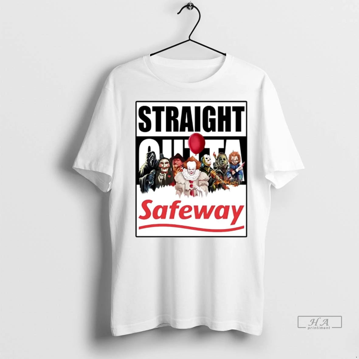 Official Horror Halloween Straight Outta Safeway Tshirts Sweater
