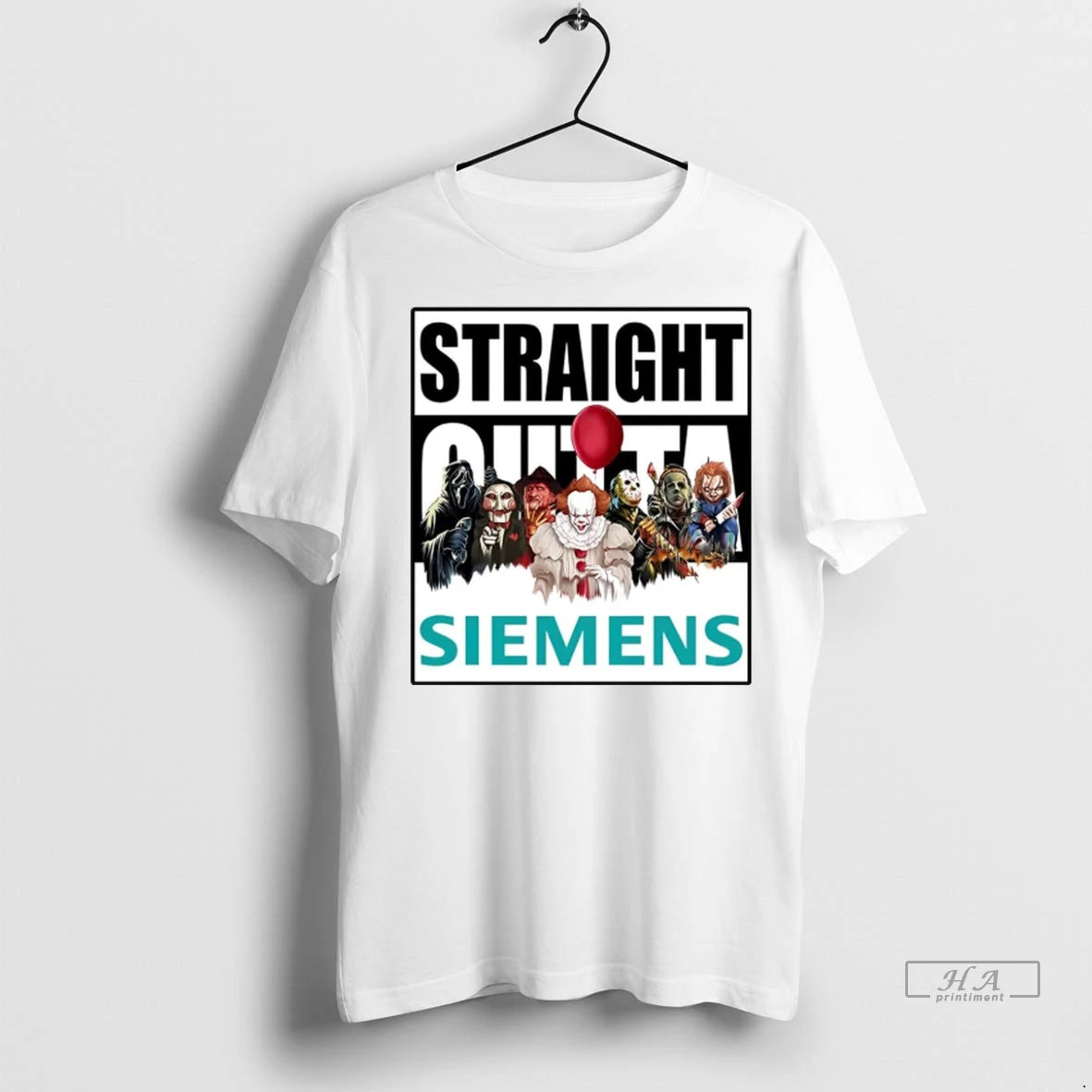 Official Horror Halloween Straight Outta Siemens Tshirts Sweater