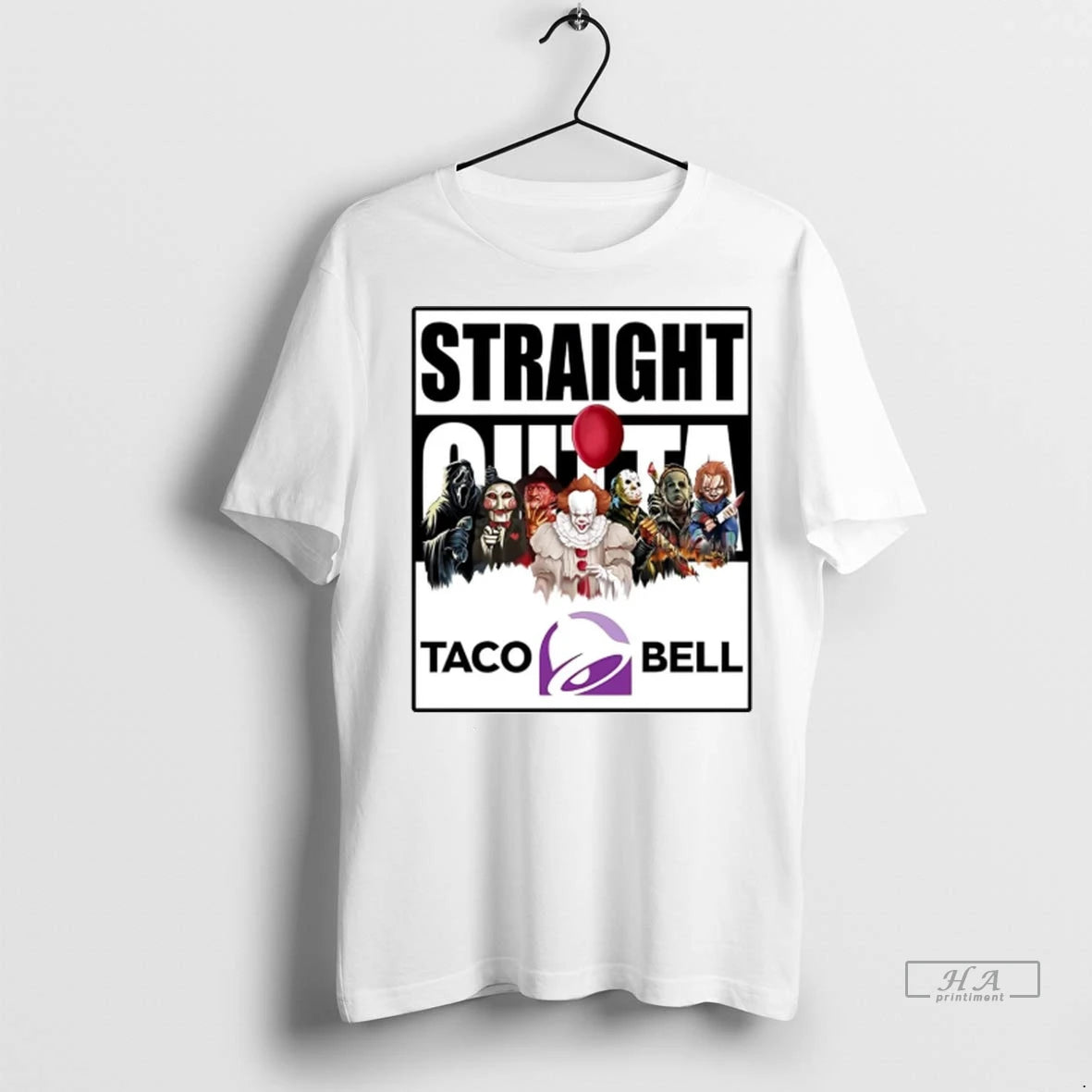 Official Horror Halloween Straight Outta Tacobell Tshirts Sweater