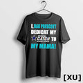 Official I Dak Prescott Dedicat Cowboys My Crucial Catch Intercept Cancer To My Mama Tshirts