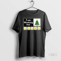 Official I Am Working For Christmas Break Xmas Tree Five Stars