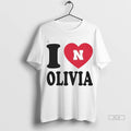 Official I Love Olivia Mauch Nebraska Volleyball Tshirts Sweater
