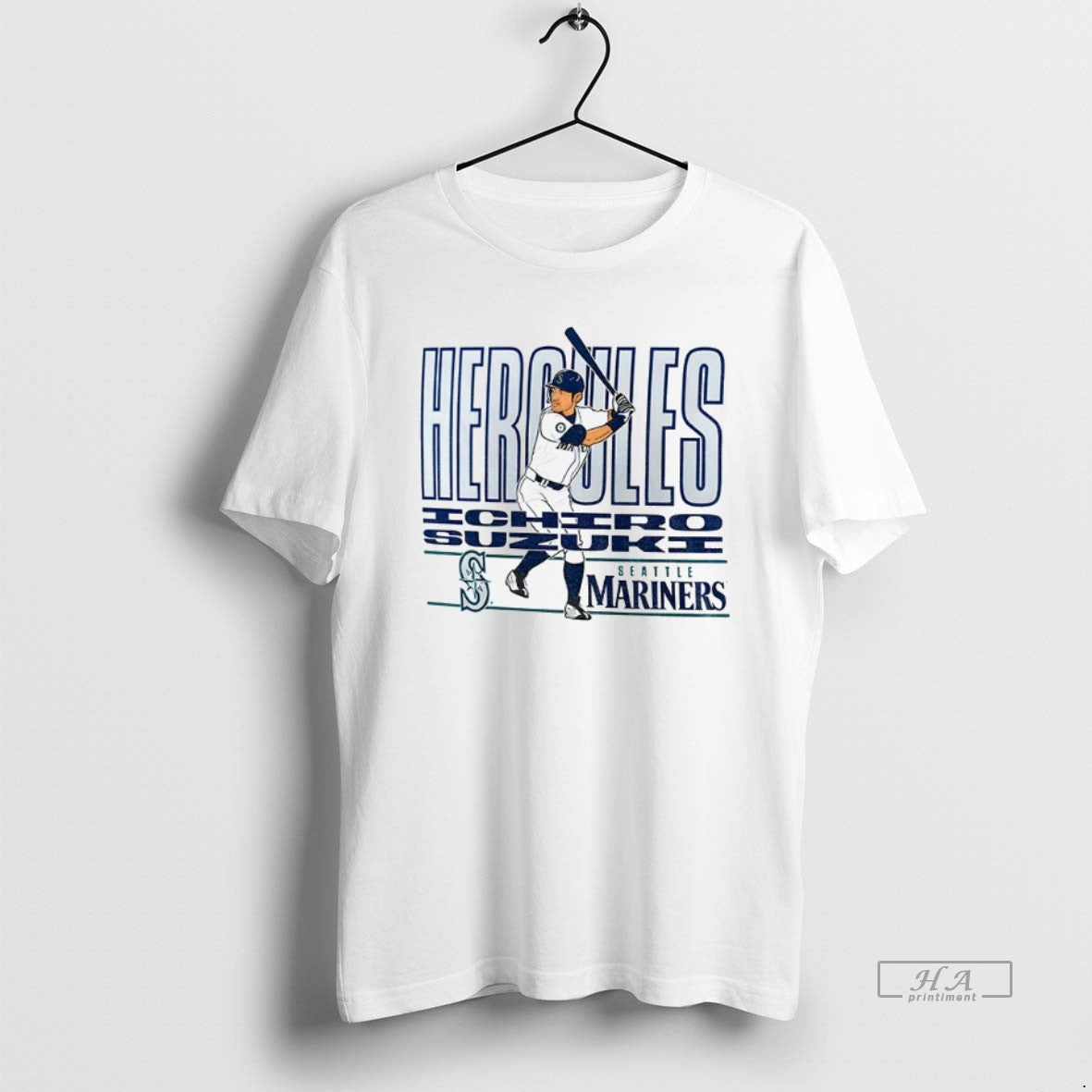 Official Ichiro Suzuki Seattle Mariners Baseball Mlb Hercules Players