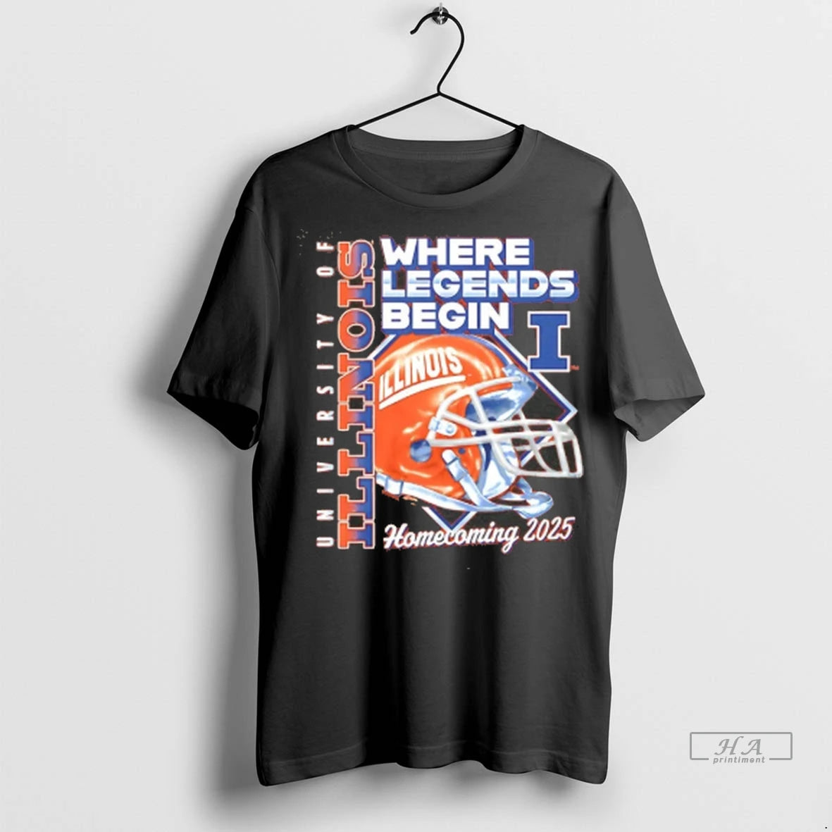 Official Illinois Fighting Illini Where Legends Begin Homecoming 2025 Tee Tshirts Sweater