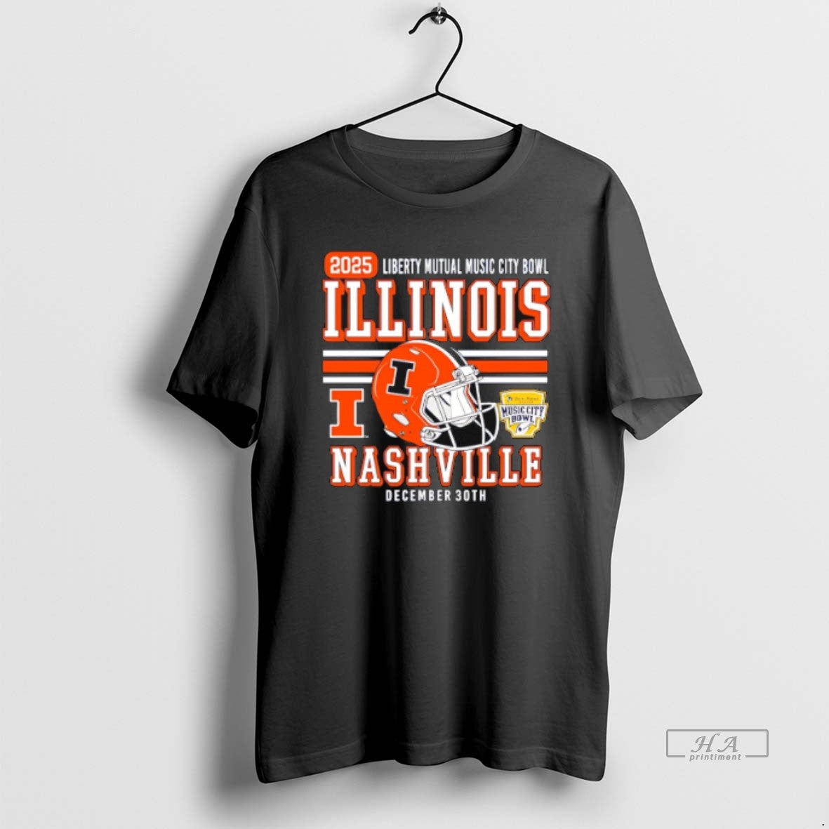 Official Illinois Fighting Illini Football 2025 Music City Bowl