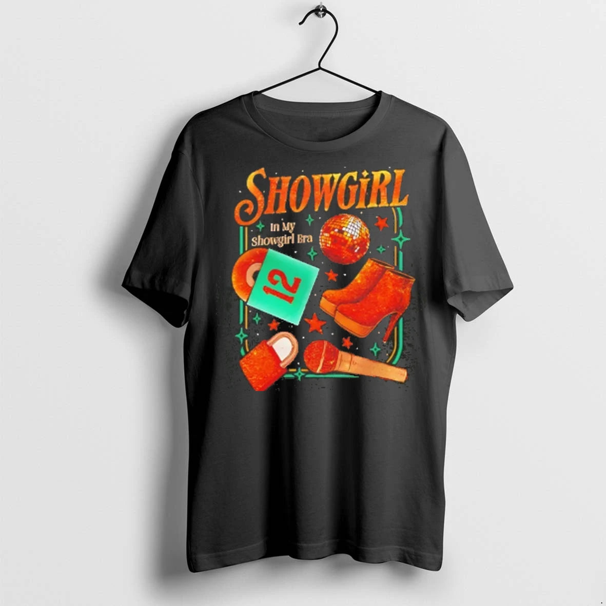 Official In My Showgirl Era Taylor Ts12 Tee Tshirts Sweater