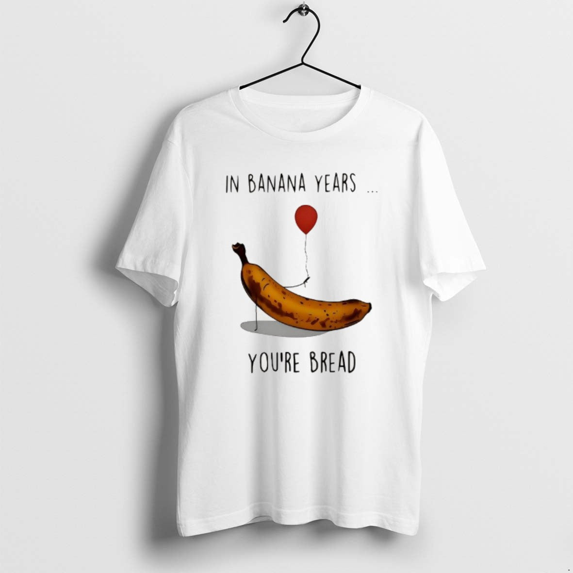 Official In Banana Years Your Bread Banana Holding Balloons Meme