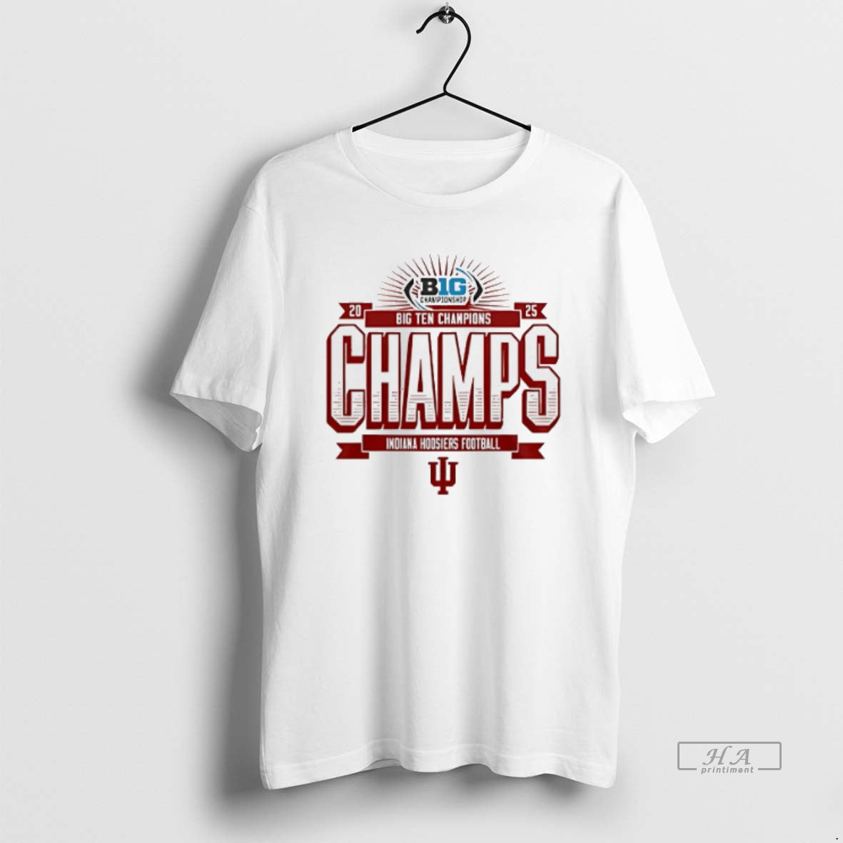 Official Indiana Football Big Ten Champions 2025
