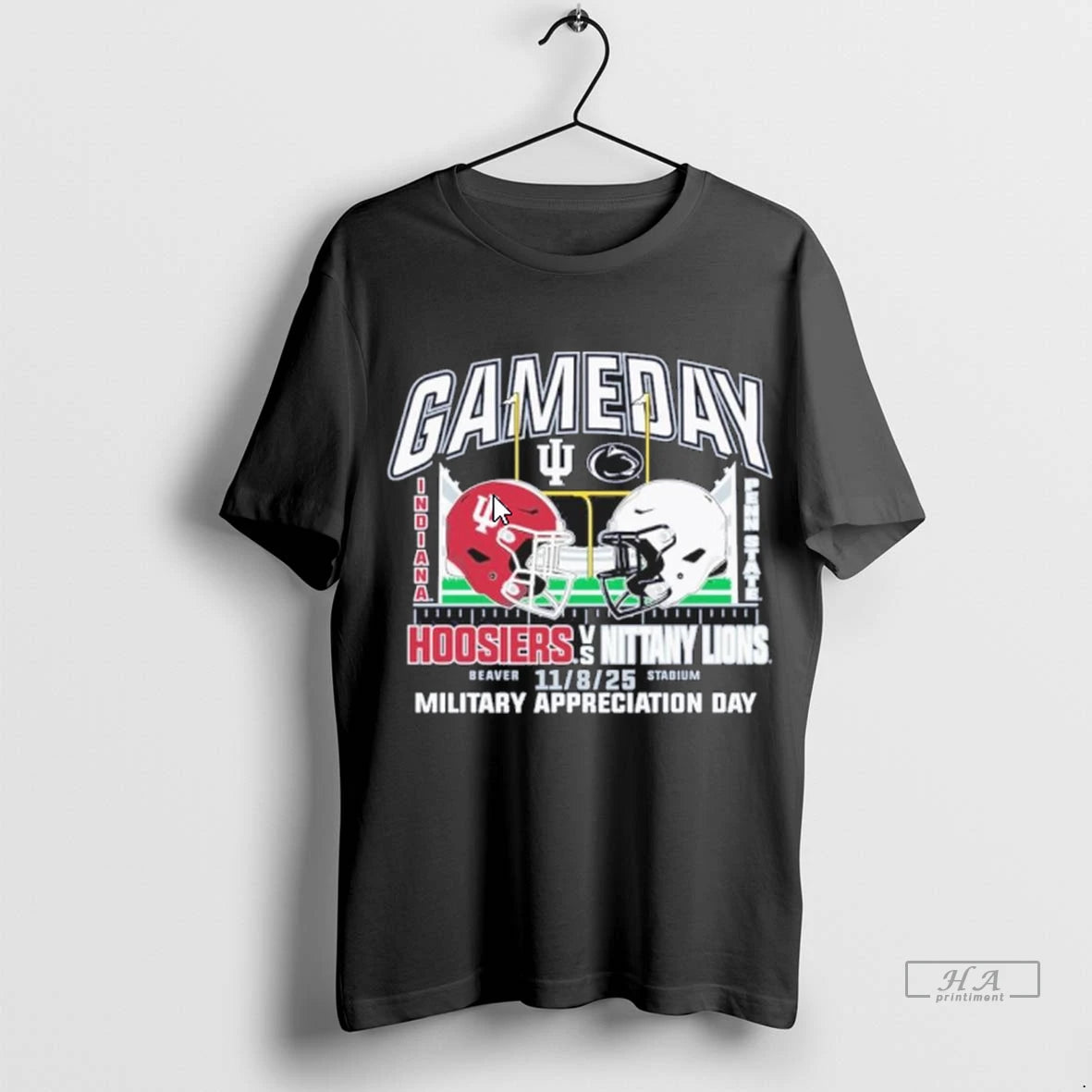 Official Indiana Vs Penn State 2025 Gameday Military Appreciation Day Tshirts Sweater