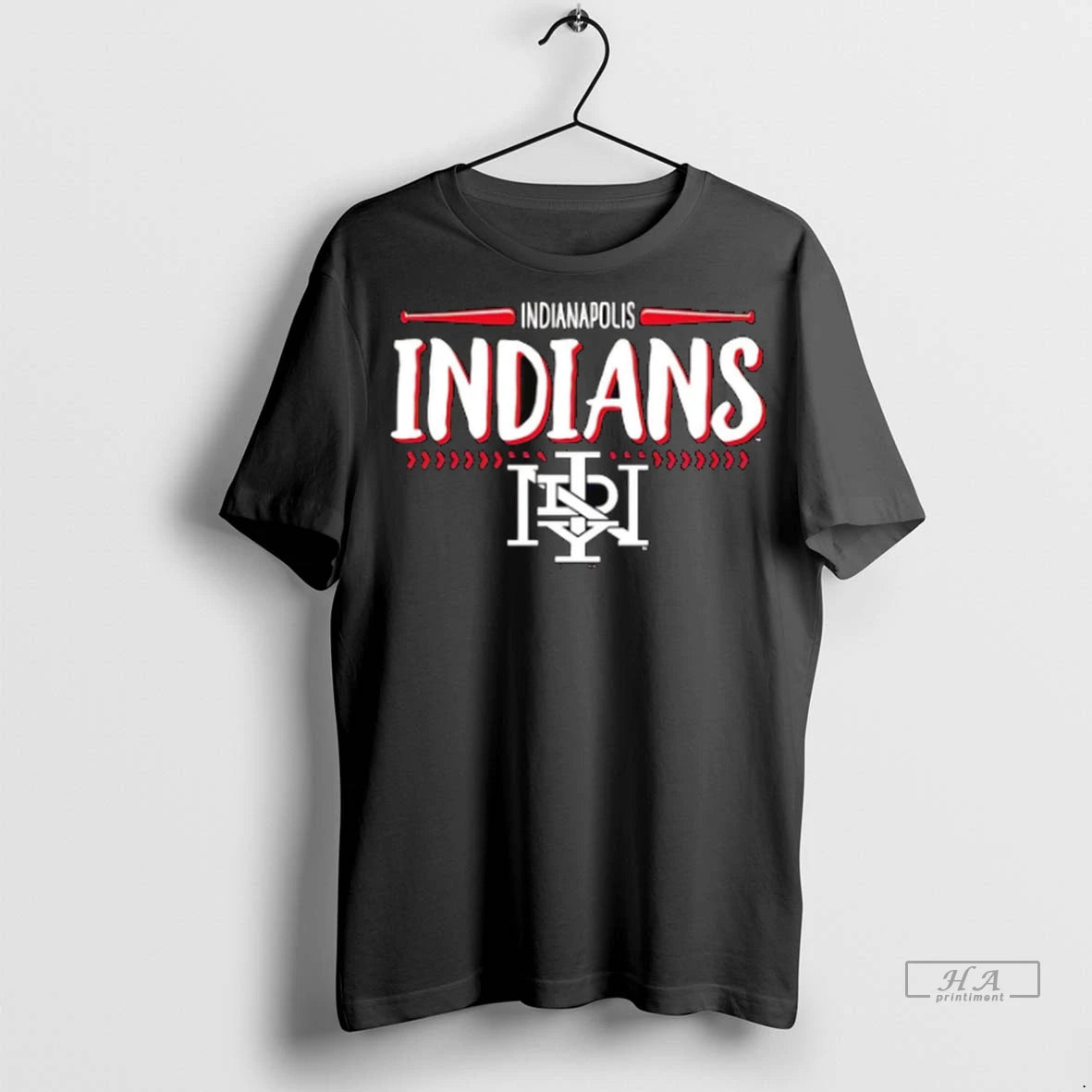 Official Indianapolis Indians Baseball Bats Tshirts Sweater