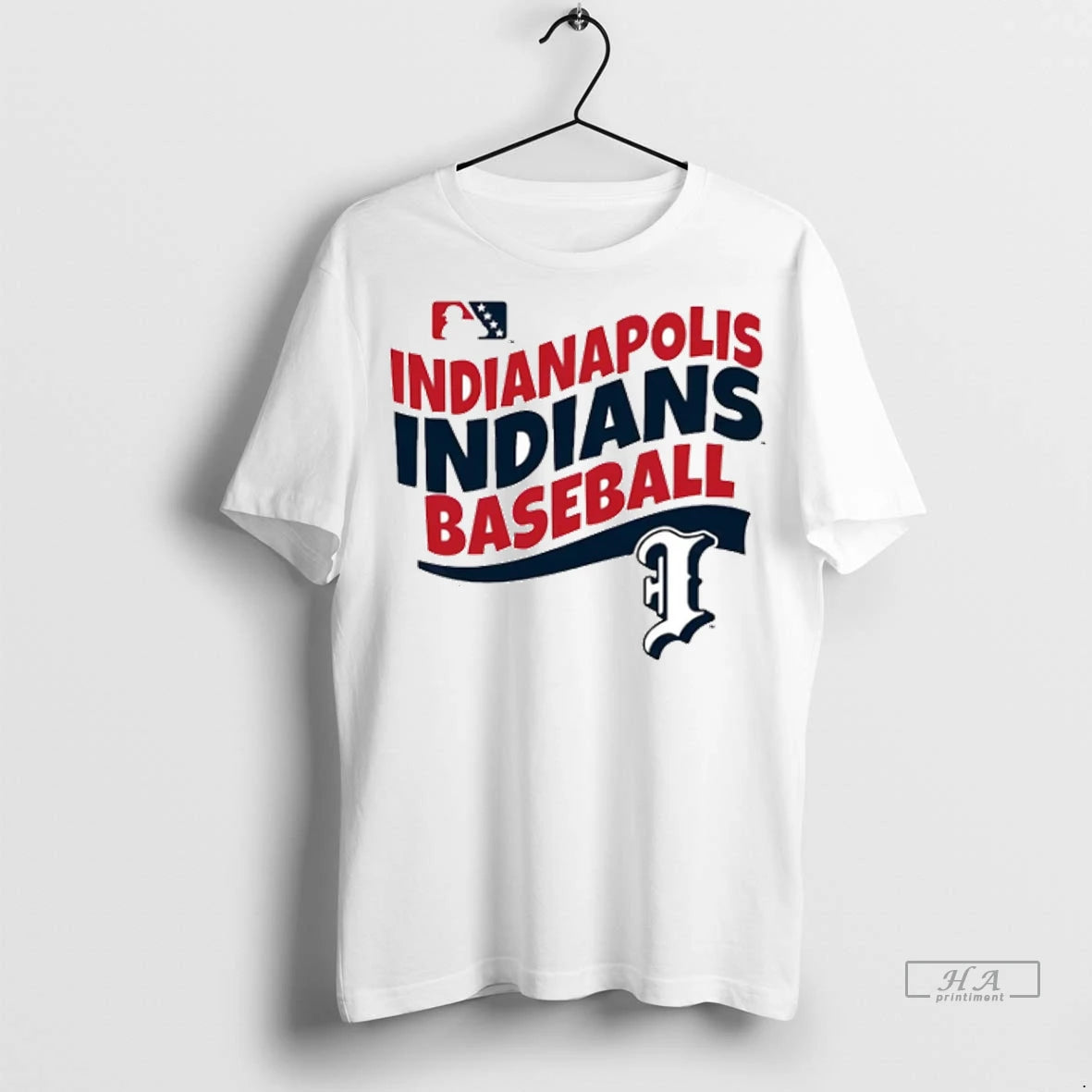Official Indianapolis Indians Baseball Waving Tshirts Sweater
