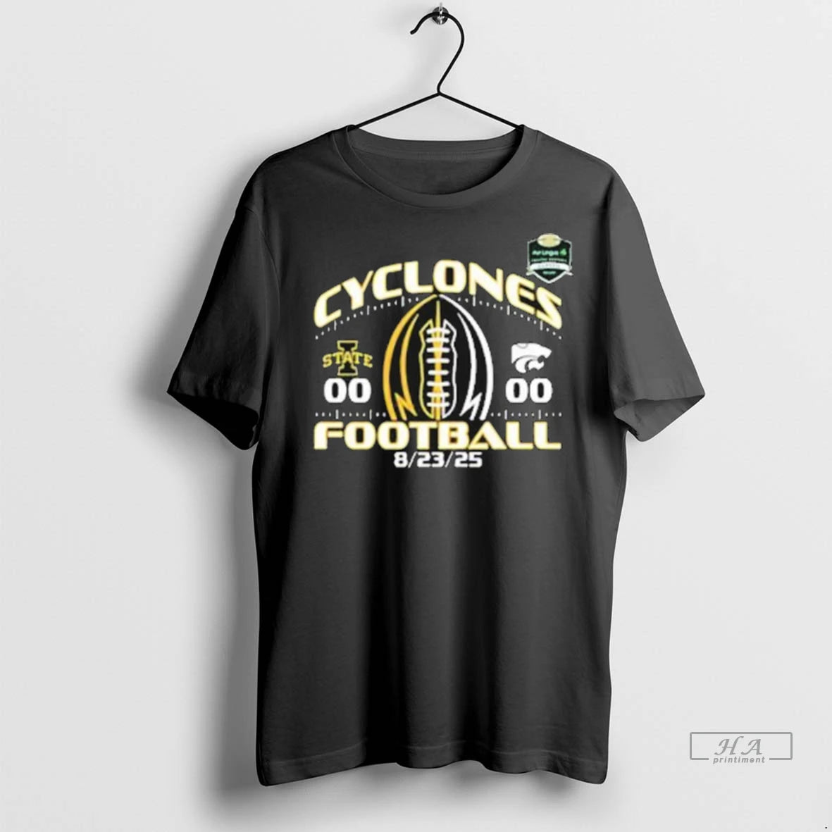 Official Iowa State Cyclones Cardinal Football Beat Kansas State Score 2025 Aer Lingus Tshirts Sweater