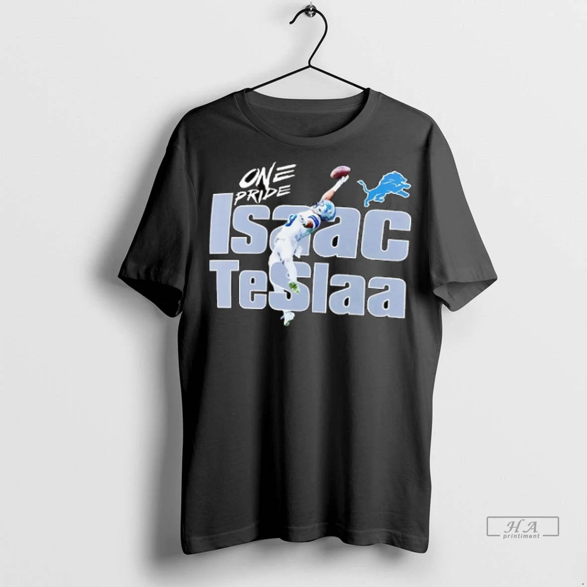 Official Isaac Teslaa One Pride Detroit Lions Tshirts Sweater